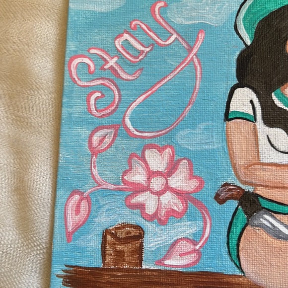 Western Pinup Style Painting - Picture 6 of 10